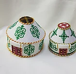 Сувенирная юрта из войлока, ○ 12,5 см, фото 3