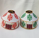 Сувенирная юрта из войлока, ○ 12,5 см, фото 4