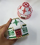 Сувенирная Юрта из войлока, ○ 8,5 см, фото 6