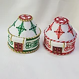 Сувенирная Юрта из войлока, ○ 8,5 см, фото 5