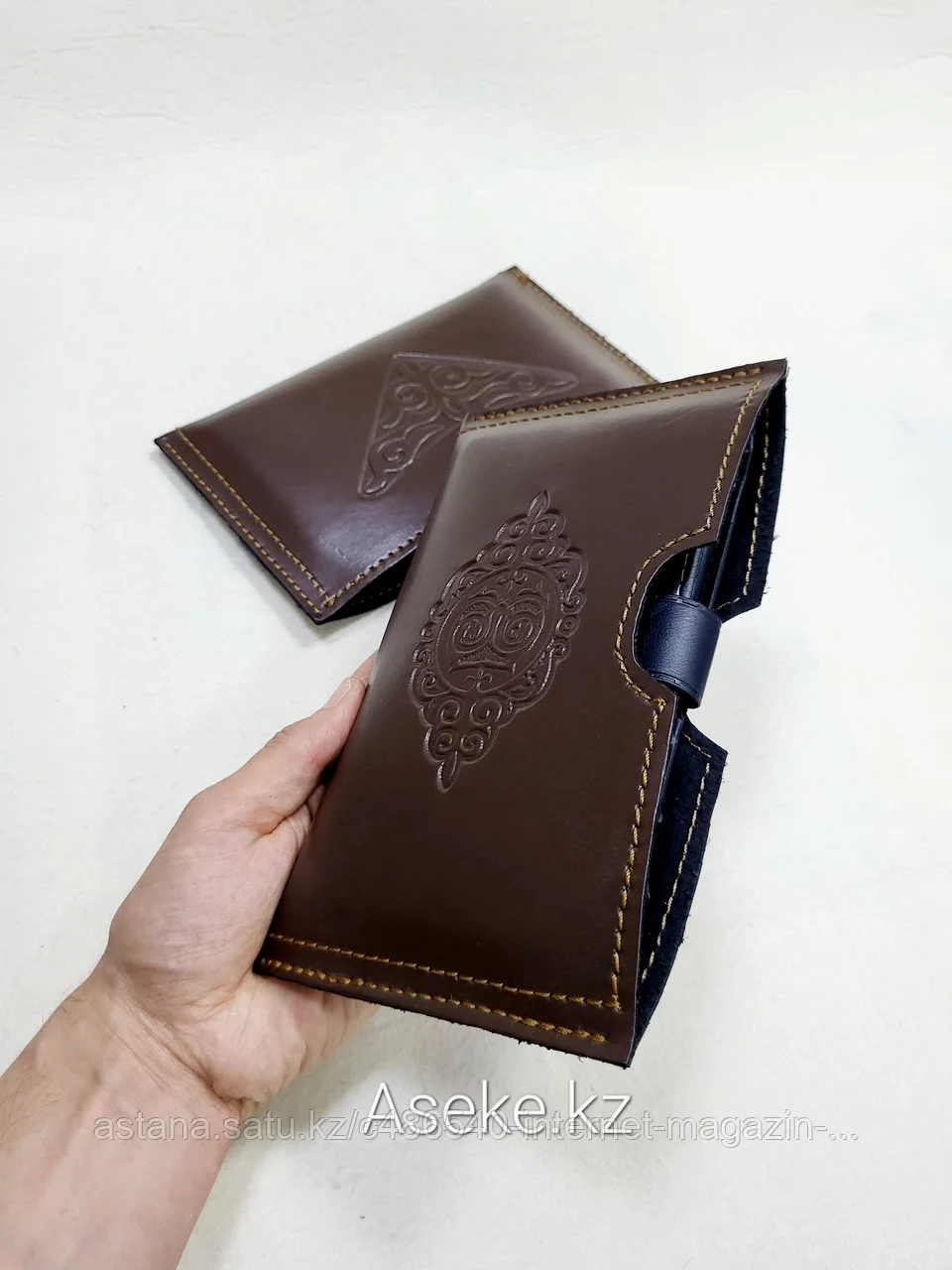 Ежедневник с кожанным чехлом