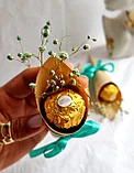 Бонбоньерки Мини-букет из премиум шоколада Ferrero Rocher, фото 3