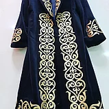 Мужской национальный чапан из королевского бархата, фото 4